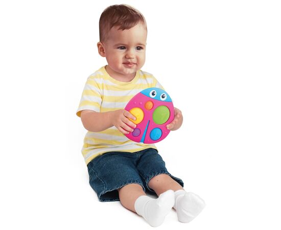 Развивающая игрушка Kiddi Smart сенсорная – Божья коровка Пум-Пум (4520-KS), изображение 7 Развивающая игрушка Kiddi Smart сенсорная – Божья коровка Пум-Пум (4520-KS), изображение 7