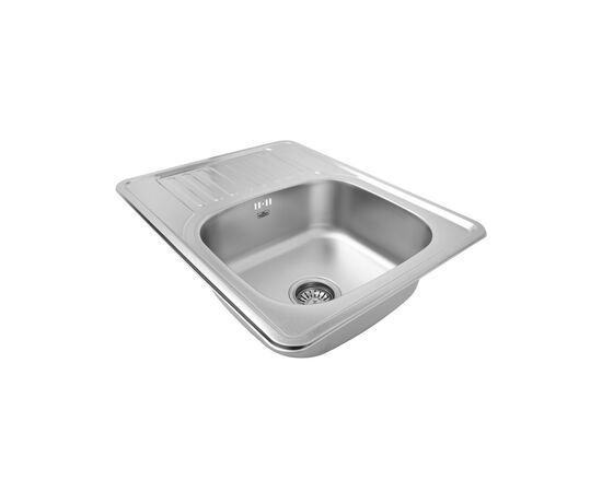 Мойка кухонная Kroner Satin-6350 08180 (CV022779), изображение 2 Мойка кухонная Kroner Satin-6350 08180 (CV022779), изображение 2