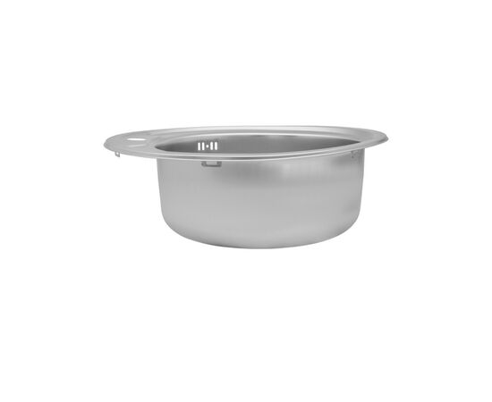 Мойка кухонная Kroner Satin-490 08180 (CV022766), изображение 3 Мойка кухонная Kroner Satin-490 08180 (CV022766), изображение 3