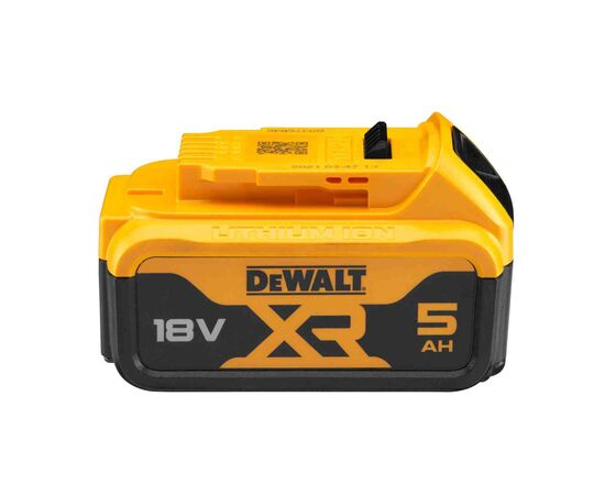 Аккумулятор к электроинструменту DeWALT 18V, 5Ah, время зарядки 50 мин, вес 0.65 кг (DCB184_N394624), изображение 4 Аккумулятор к электроинструменту DeWALT 18V, 5Ah, время зарядки 50 мин, вес 0.65 кг (DCB184_N394624), изображение 4