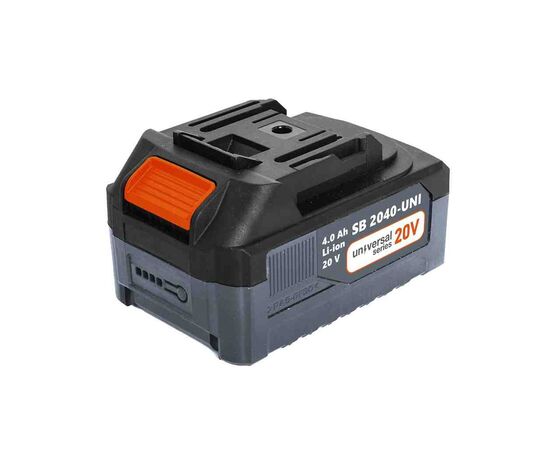 Аккумулятор к электроинструменту SEQUOIA 20V, 4Ah (SB2040-UNI) Аккумулятор к электроинструменту SEQUOIA 20V, 4Ah (SB2040-UNI)
