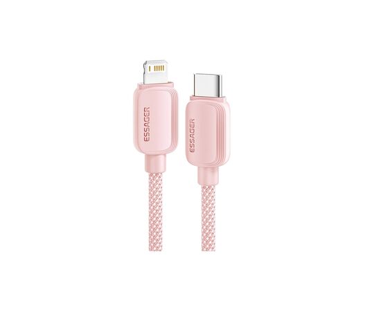 Дата кабель USB-C to Lightning 1.0m 20W pink Essager (EXCTL-WL04-P) Дата кабель USB-C to Lightning 1.0m 20W pink Essager (EXCTL-WL04-P)