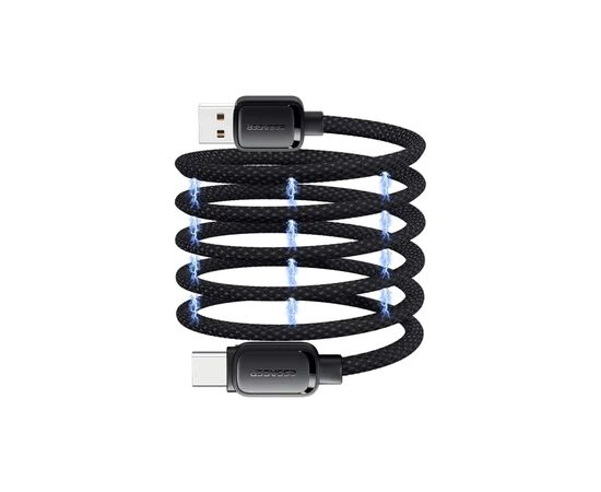 Дата кабель USB 2.0 AM to USB-C 1.0m 7A black Essager (EXCT-TD01-P), изображение 6 Дата кабель USB 2.0 AM to USB-C 1.0m 7A black Essager (EXCT-TD01-P), изображение 6