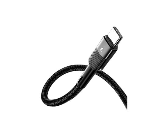 Дата кабель USB 2.0 AM to USB-C 2.0m 7A black Essager (EXCT-XCA01), изображение 2 Дата кабель USB 2.0 AM to USB-C 2.0m 7A black Essager (EXCT-XCA01), изображение 2