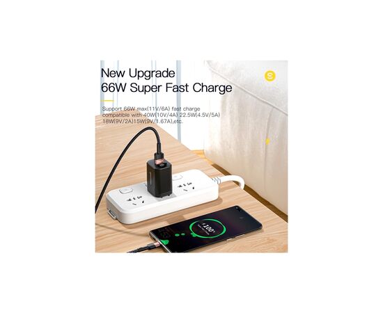 Дата кабель USB 2.0 AM to USB-C 2.0m 7A black Essager (EXCT-XCA01), изображение 4 Дата кабель USB 2.0 AM to USB-C 2.0m 7A black Essager (EXCT-XCA01), изображение 4