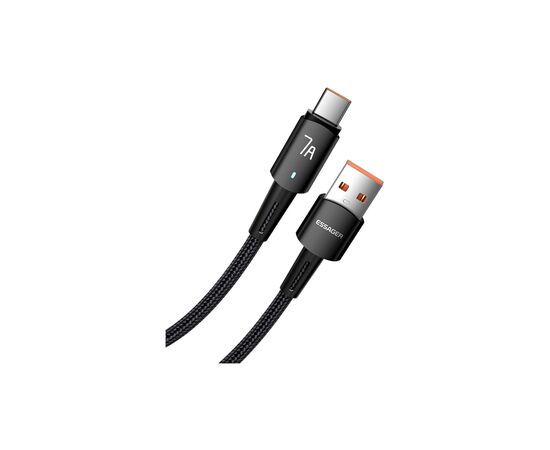 Дата кабель USB 2.0 AM to USB-C 3.0m 100W black Essager (EXC7A-CGC01-P) Дата кабель USB 2.0 AM to USB-C 3.0m 100W black Essager (EXC7A-CGC01-P)