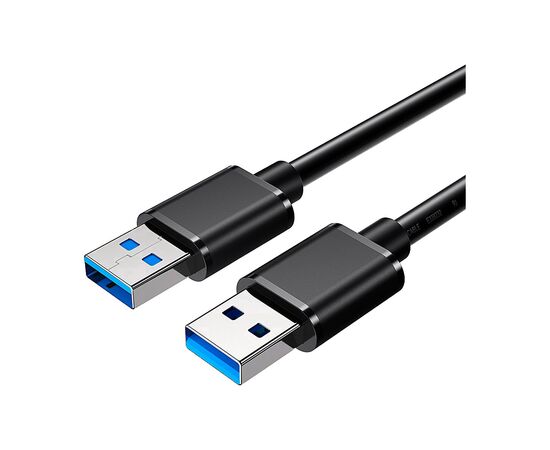 Дата кабель USB 3.0 AM/AM 2.0m 5Gbps black Essager (EXCAA-YTD01)