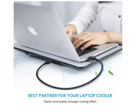 Дата кабель USB 3.0 AM/AM 0.5m US128 black Ugreen (10369), изображение 6 Дата кабель USB 3.0 AM/AM 0.5m US128 black Ugreen (10369), изображение 6