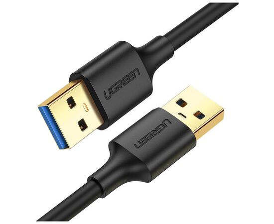Дата кабель USB 3.0 AM/AM 1.0m US128 black Ugreen (10370) Дата кабель USB 3.0 AM/AM 1.0m US128 black Ugreen (10370)