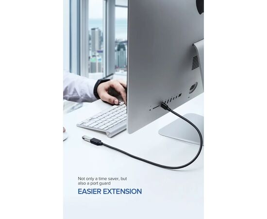 Дата кабель USB 3.0 AM/AF 1.0m US129 black Ugreen (10368), изображение 4 Дата кабель USB 3.0 AM/AF 1.0m US129 black Ugreen (10368), изображение 4