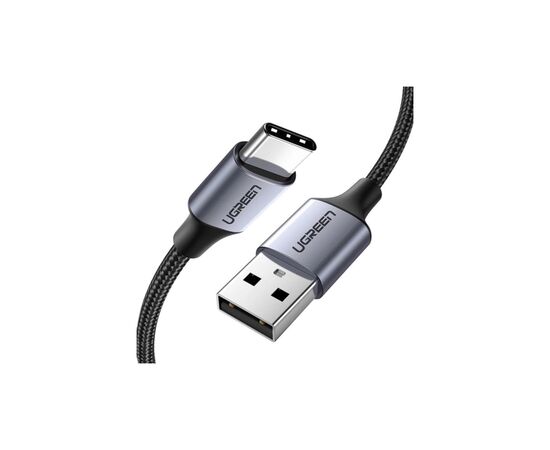 Дата кабель USB 2.0 AM to USB-C 0.5m 3A US288 black Ugreen (60125) Дата кабель USB 2.0 AM to USB-C 0.5m 3A US288 black Ugreen (60125)