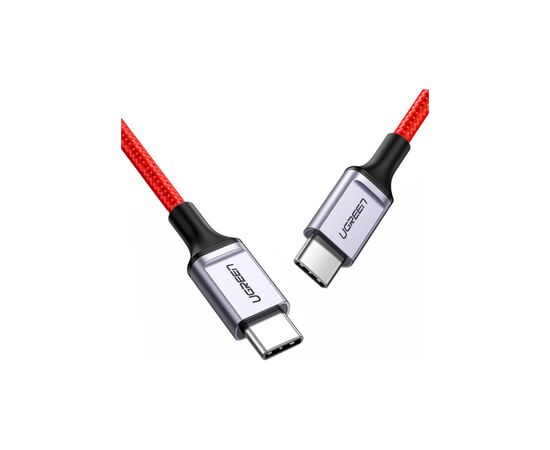 Дата кабель USB 2.0 AM to USB-C 1.0m US294 red Ugreen (60186), изображение 2 Дата кабель USB 2.0 AM to USB-C 1.0m US294 red Ugreen (60186), изображение 2