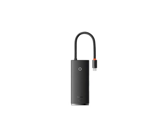 Концентратор Baseus USB-C 6-in-1 HDMI + 2xUSB 3.0 + USB-C + SD/TF black (WKQX050001), изображение 2 Концентратор Baseus USB-C 6-in-1 HDMI + 2xUSB 3.0 + USB-C + SD/TF black (WKQX050001), изображение 2