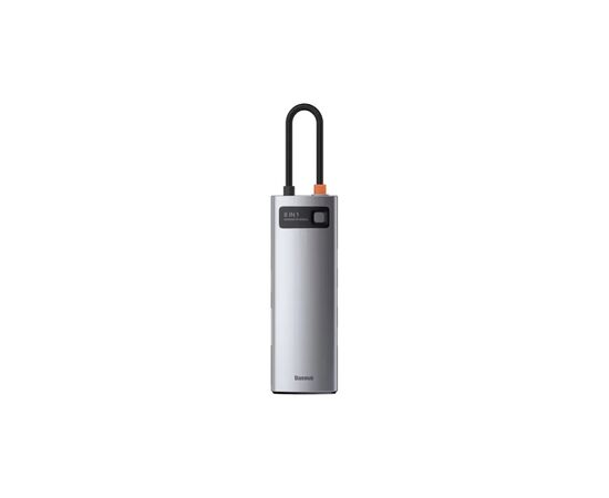 Концентратор Baseus USB-C 8-in-1 (CAHUB-CV0G), изображение 2 Концентратор Baseus USB-C 8-in-1 (CAHUB-CV0G), изображение 2