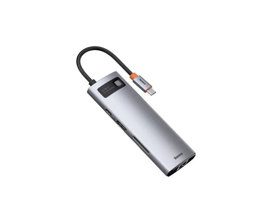 Концентратор Baseus USB-C 8-in-1 (CAHUB-CV0G), изображение 3 Концентратор Baseus USB-C 8-in-1 (CAHUB-CV0G), изображение 3