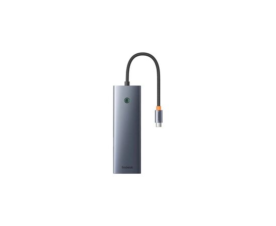 Концентратор Baseus USB-C 10-in-1 HDMI 4K60Hz + VGA + 3xUSB 3.0 + PD + RJ45 1000Mbps + SD/TF + 3.5mm gray (B0005280C811-00), изображение 2 Концентратор Baseus USB-C 10-in-1 HDMI 4K60Hz + VGA + 3xUSB 3.0 + PD + RJ45 1000Mbps + SD/TF + 3.5mm gray (B0005280C811-00), изображение 2