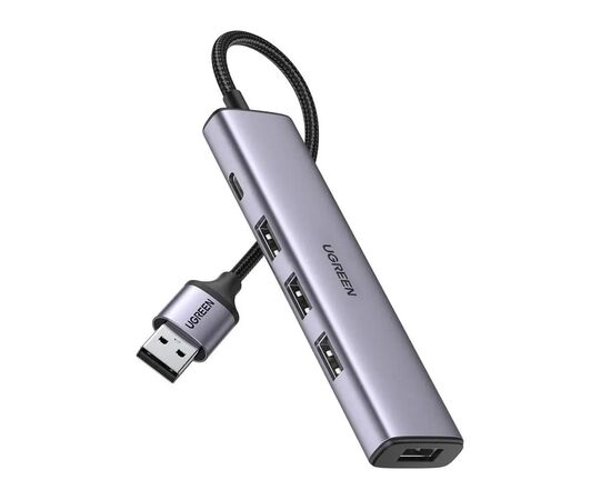 Концентратор Ugreen USB 3.0 to 4xUSB 3.0 CM473 (20805) Концентратор Ugreen USB 3.0 to 4xUSB 3.0 CM473 (20805)