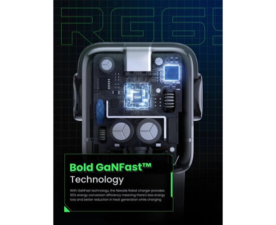 Зарядное устройство Ugreen 1xUSB + 2xUSB-C 65W GaN CD361 gray (25685B), изображение 6 Зарядное устройство Ugreen 1xUSB + 2xUSB-C 65W GaN CD361 gray (25685B), изображение 6