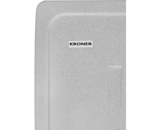 Мойка кухонная Kroner KompositGRA-6243 (CV031061), изображение 6 Мойка кухонная Kroner KompositGRA-6243 (CV031061), изображение 6