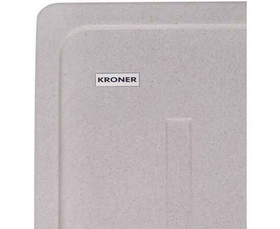 Мойка кухонная Kroner KompositCOL-6243 (CV031059), изображение 6 Мойка кухонная Kroner KompositCOL-6243 (CV031059), изображение 6