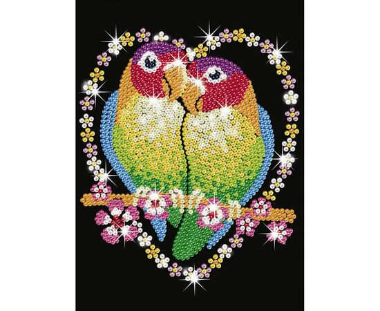 Набор для творчества Sequin Art BLUE Love Birds (SA1002) Набор для творчества Sequin Art BLUE Love Birds (SA1002)
