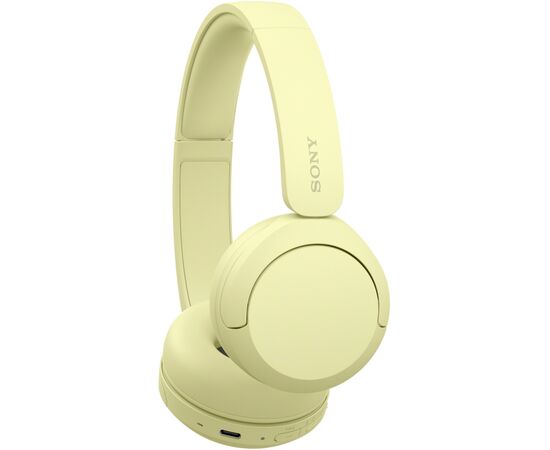 Навушники Sony WH-CH520 Wireless Yellow (WHCH520Y.CE7), зображення 5 Навушники Sony WH-CH520 Wireless Yellow (WHCH520Y.CE7), зображення 5