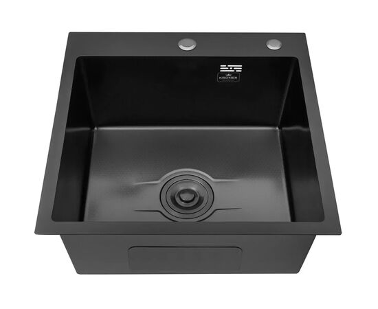 Мойка кухонная Kroner KD5050HM (CV027240), изображение 2 Мойка кухонная Kroner KD5050HM (CV027240), изображение 2