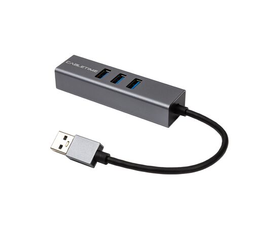 Концентратор Cabletime USB 3.0 to 3xUSB 3.0 + RJ45 0.15m (CA913374), изображение 3 Концентратор Cabletime USB 3.0 to 3xUSB 3.0 + RJ45 0.15m (CA913374), изображение 3