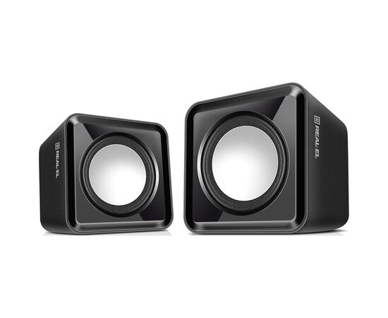 Акустическая система REAL-EL S-10 USB Black (EL121100020), изображение 2