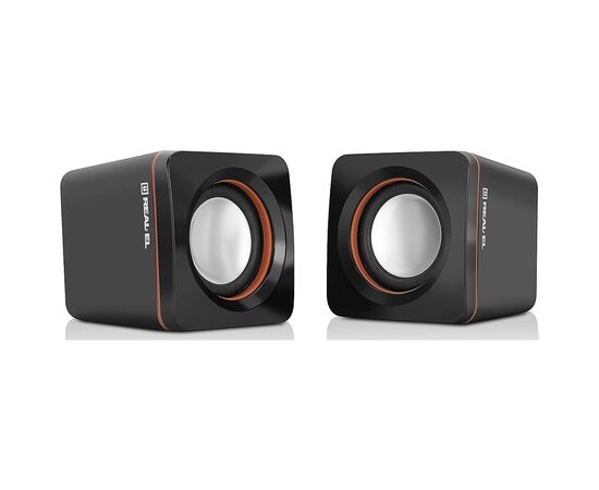 Акустическая система REAL-EL S-13 USB Black (EL121100021), изображение 4