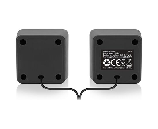 Акустическая система REAL-EL S-13 USB Black (EL121100021), изображение 7
