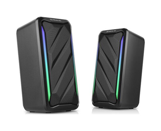 Акустическая система REAL-EL S-130 USB Black (EL121100018), изображение 2