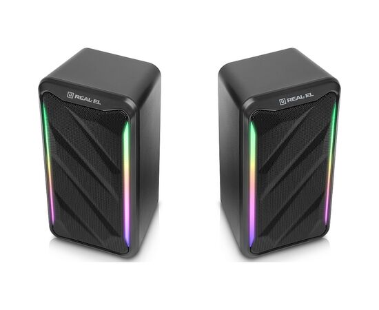 Акустическая система REAL-EL S-130 USB Black (EL121100018), изображение 7