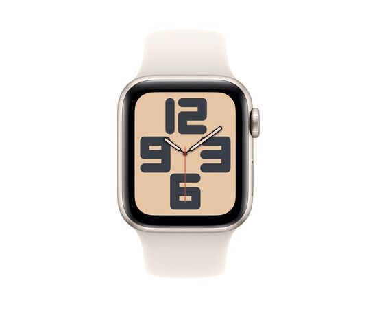 Ремінець до смарт-годинника Apple 40mm Starlight Sport Band - S/M (MYJ33ZM/A), зображення 4 Ремінець до смарт-годинника Apple 40mm Starlight Sport Band - S/M (MYJ33ZM/A), зображення 4