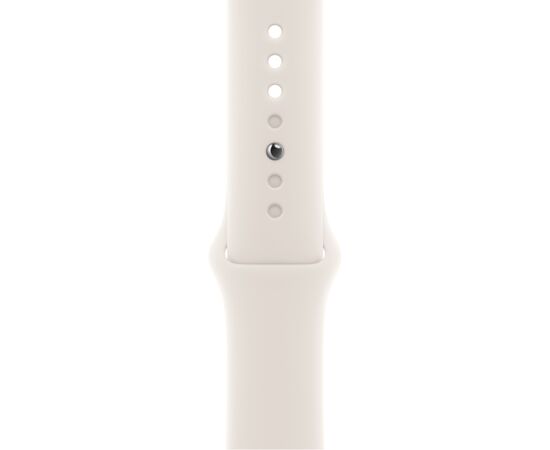 Ремінець до смарт-годинника Apple 42mm Starlight Sport Band - S/M (MXLL3ZM/A), зображення 2 Ремінець до смарт-годинника Apple 42mm Starlight Sport Band - S/M (MXLL3ZM/A), зображення 2