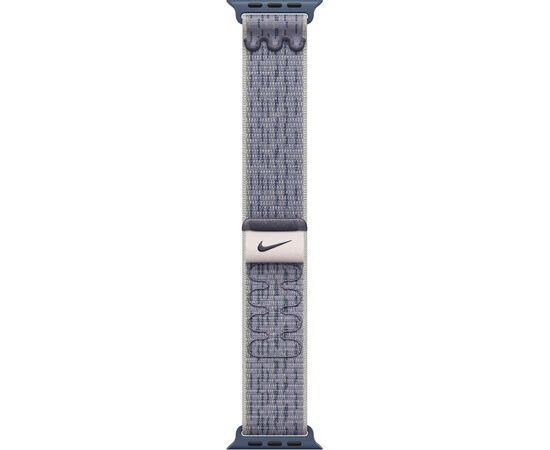 Ремешок для смарт-часов Apple 46mm Grey/Blue Nike Sport Loop (MXU13ZM/A) Ремешок для смарт-часов Apple 46mm Grey/Blue Nike Sport Loop (MXU13ZM/A)