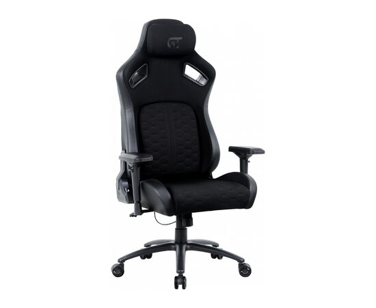 Кресло игровое GT Racer X-7341 Black (X-7341 Fabric Black), изображение 2 Кресло игровое GT Racer X-7341 Black (X-7341 Fabric Black), изображение 2