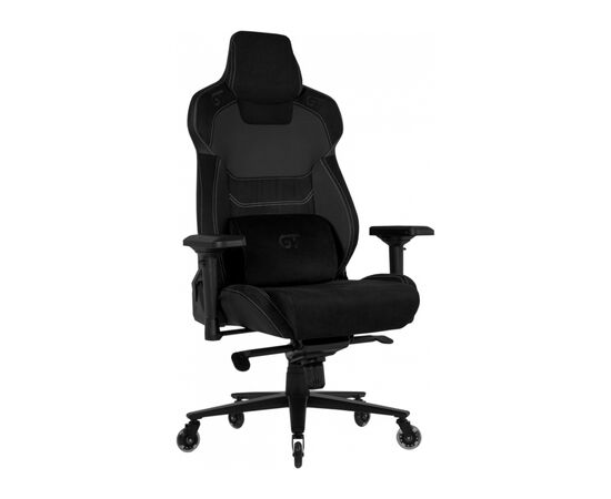 Кресло игровое GT Racer X-8704 Black (X-8704 Velvet Black), изображение 2 Кресло игровое GT Racer X-8704 Black (X-8704 Velvet Black), изображение 2