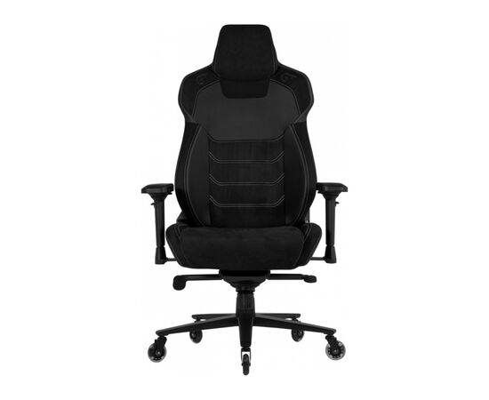 Кресло игровое GT Racer X-8704 Black (X-8704 Velvet Black), изображение 3 Кресло игровое GT Racer X-8704 Black (X-8704 Velvet Black), изображение 3