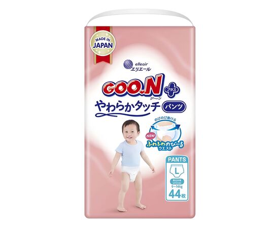 Подгузники GOO.N Plus 9-14 кг Розмір 4 L, 44 шт (21001511)