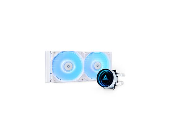 Система жидкостного охлаждения Chieftec Iceberg 240 ARGB WHITE (CLC-240-RGB-W), изображение 2 Система жидкостного охлаждения Chieftec Iceberg 240 ARGB WHITE (CLC-240-RGB-W), изображение 2
