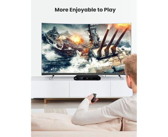 Кабель мультимедийный Optical Toslink 2.0m AV108 black Ugreen (10540), изображение 2