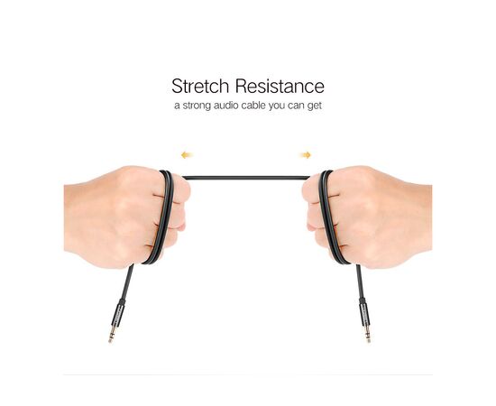 Кабель мультимедийный 3.5mm M to 3.5mm M 0.5m AV119 black Ugreen (10732), изображение 10 Кабель мультимедийный 3.5mm M to 3.5mm M 0.5m AV119 black Ugreen (10732), изображение 10