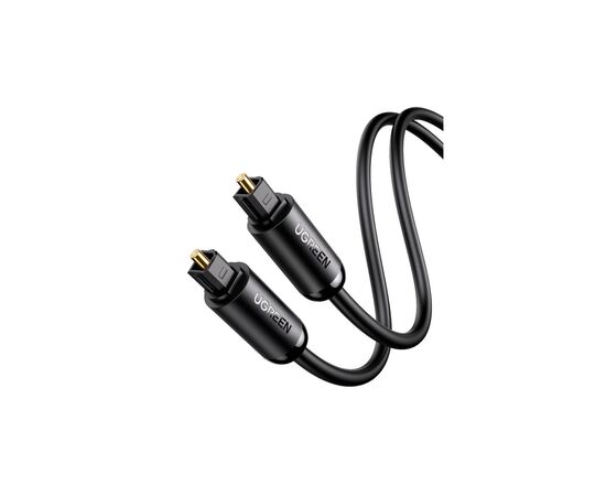 Кабель мультимедийный Optical Toslink 1.0m AV122 black Ugreen (70890) Кабель мультимедийный Optical Toslink 1.0m AV122 black Ugreen (70890)