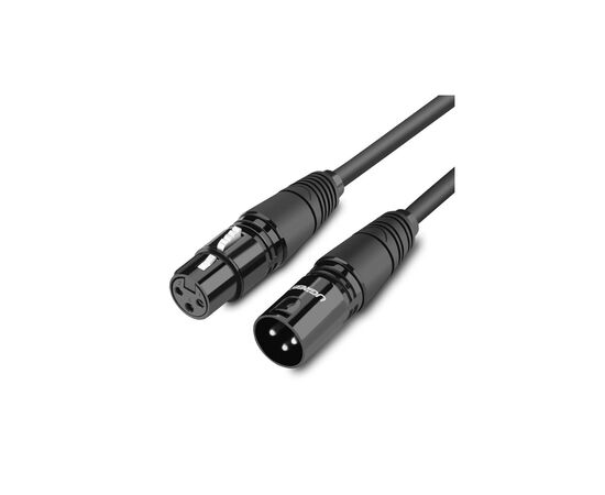 Кабель мультимедийный XLR M to XLR F 3.0m AV130 black Ugreen (20711) Кабель мультимедийный XLR M to XLR F 3.0m AV130 black Ugreen (20711)