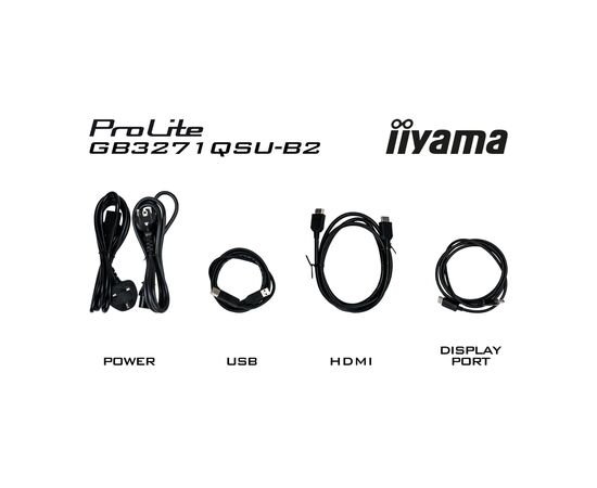 Монітор iiyama GB3271QSU-B2, зображення 12 Монітор iiyama GB3271QSU-B2, зображення 12