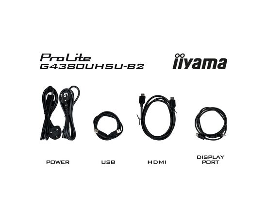 Монітор iiyama G4380UHSU-B2, зображення 9 Монітор iiyama G4380UHSU-B2, зображення 9
