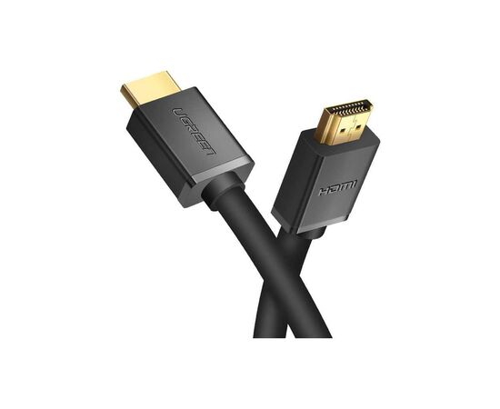 Кабель мультимедийный HDMI M to HDMI M 1.5m HD104 black Ugreen (60820)