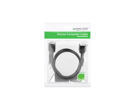 Кабель мультимедийный HDMI M to HDMI F 0.5m HD107 black Ugreen (10140), изображение 3