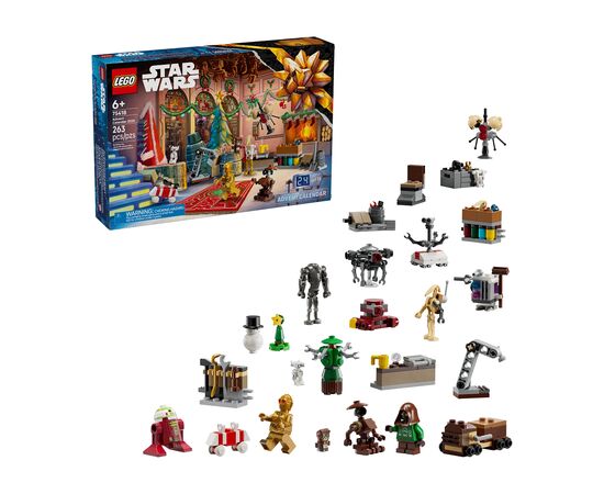 Конструктор LEGO Star Wars Адвент календар 2025 (75418), зображення 7 Конструктор LEGO Star Wars Адвент календар 2025 (75418), зображення 7